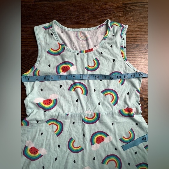 wonder nation girl’s Watermelon Cloud Sleeveless Dress Size XL (14/16) NWOT - Picture 6 of 6
